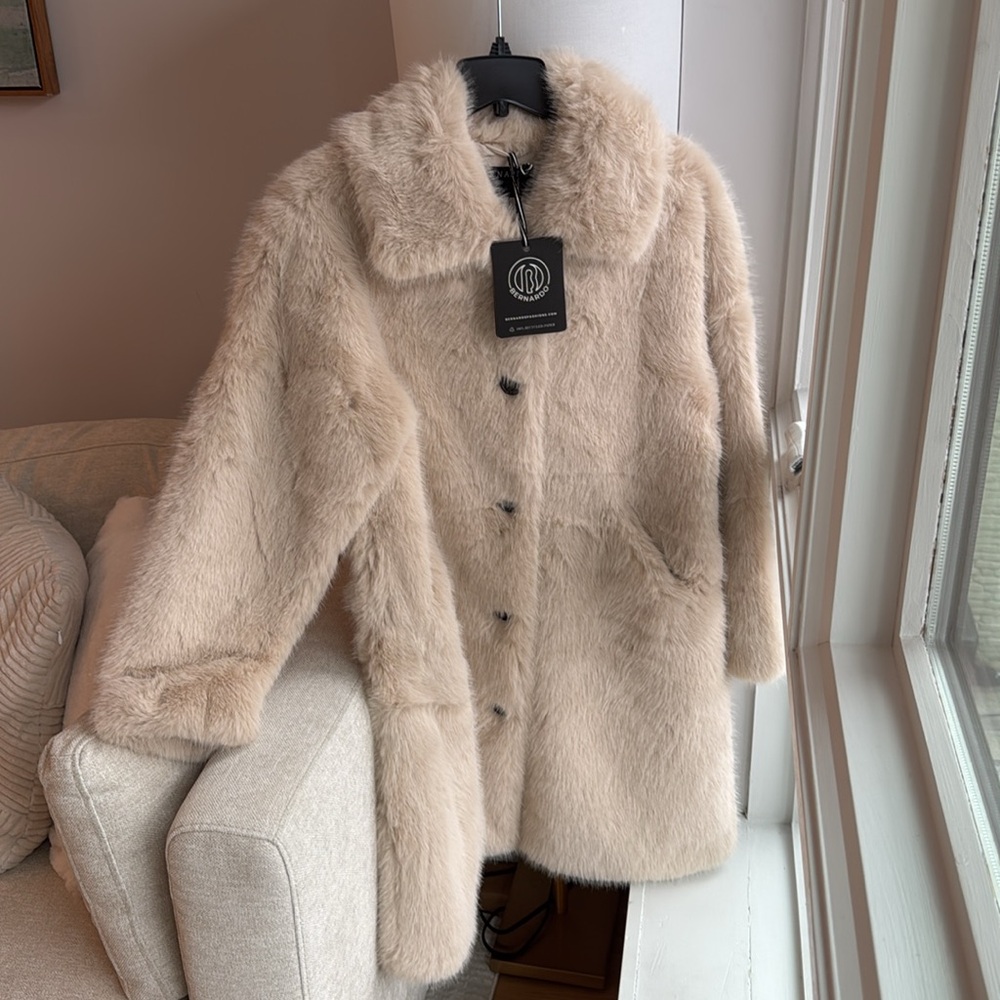 Brand new regal faux fur coat